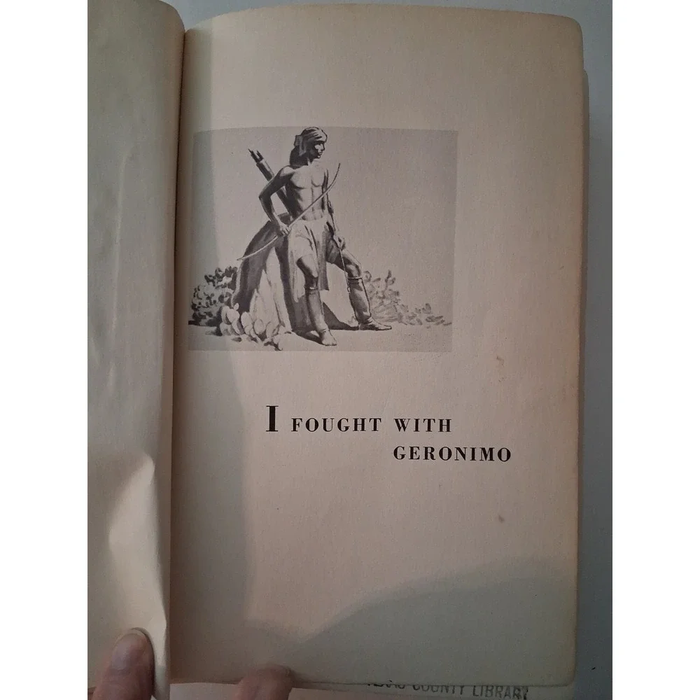 I Fought with Geronimo by Jason Betzinez 1st Edition 1959 HCDJ